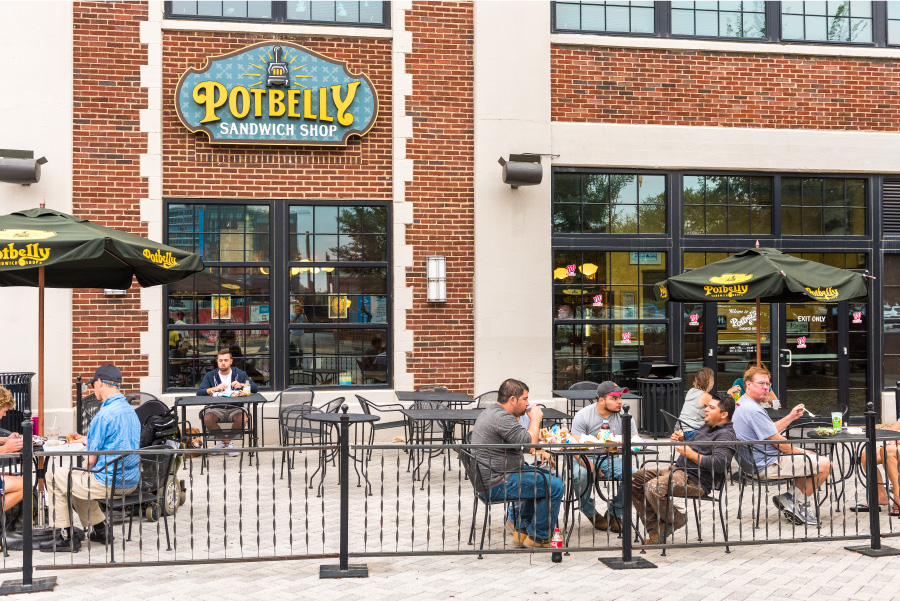 Where to eat in Washington DC, Potbelly Sandwich